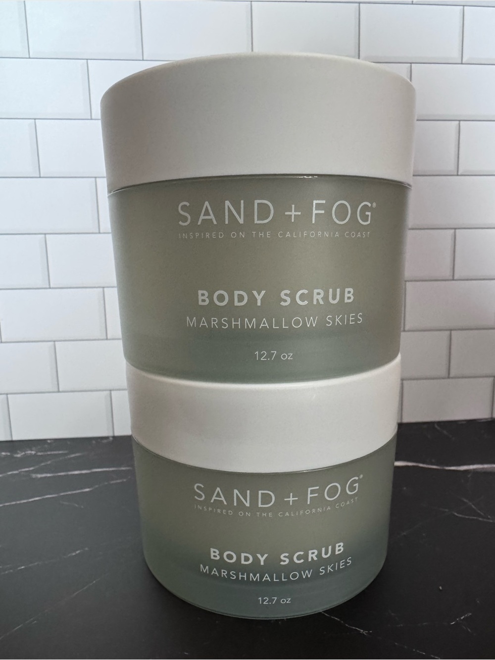 TWO Marshmallow Skies Body Scrub *high demand scent*
